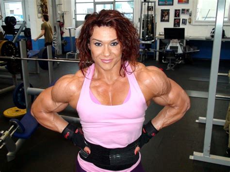 female bodybuilder with huge clit